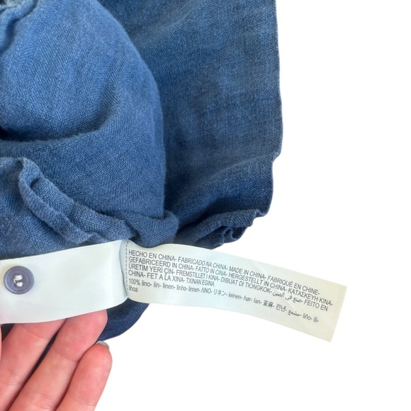 Massimo Dutti linen Shirt Dress Small - Picture 13 of 15